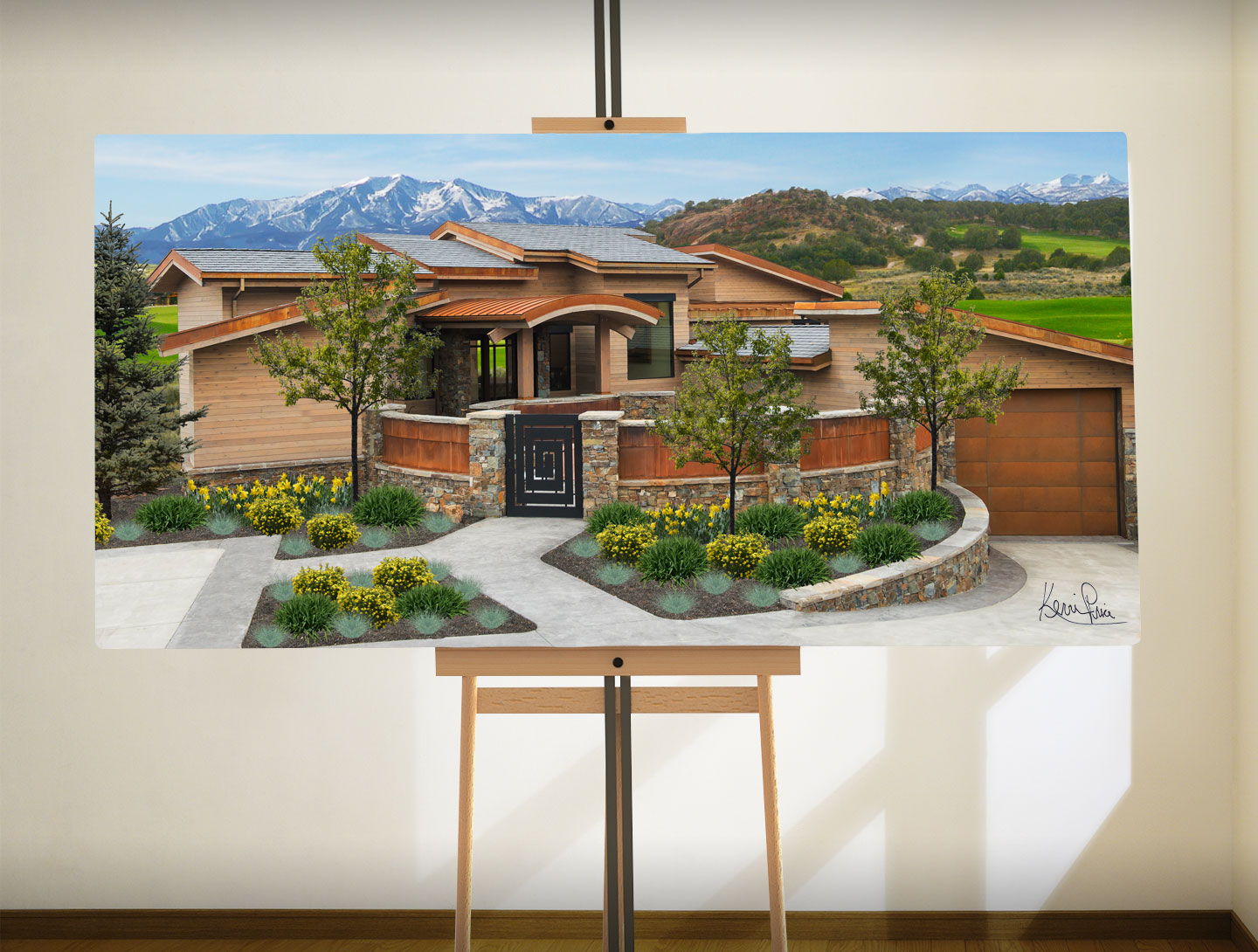 Kevin Price Designs Red Ledges #110 Home